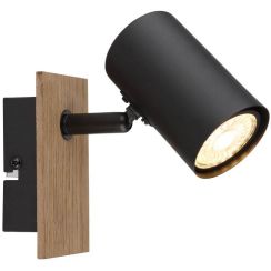 Globo Lighting Linca lámpara de pared 1x25 W negro 57905-1