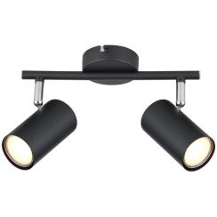 Globo Lighting Allvi lámpara de techo 2x25 W negro 57914-2