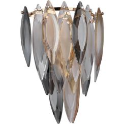 Globo Lighting Elinor lámpara de pared 3x40 W oro 64136W