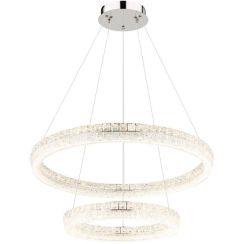 Globo Lighting Laurel lámpara colgante 1x72 W cromo 67387-72