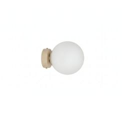 Emibig Magnus lámpara de pared 1x10 W blanco-beige 1640/K1