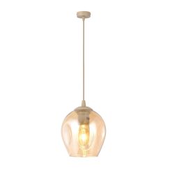 Emibig Istar lámpara colgante 1x15 W beige 1785/1