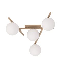 Emibig Smart lámpara de techo 4x10 W blanco-beige 1793/4