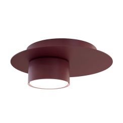 Emibig Bolx lámpara de techo 1x10 W burdeos 1806/1