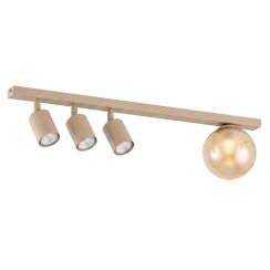Emibig Baster lámpara de techo 4x10 W beige 1815/4