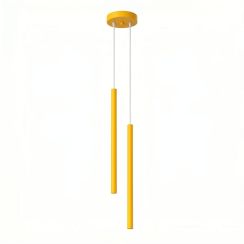 Sollux Lighting Pastelo lámpara colgante 2x8 W blanco-amarillo SL.2138
