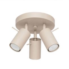 Sollux Lighting Ring lámpara de techo 3x10 W gris SL.2156
