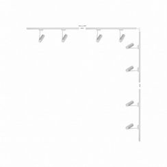 Zuma Line White kit de riel con focos x35 W blanco 3587