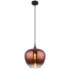 Globo Lighting Maxy lámpara colgante 1x60 W negro 15548H1G