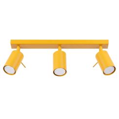 Sollux Lighting Ring lámpara de techo 3x10 W amarillo SL.2185