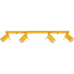 Sollux Lighting Ring lámpara de techo 4x10 W amarillo SL.2187