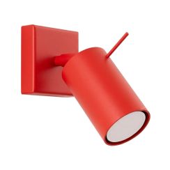 Sollux Lighting Ring lámpara de pared 1x10 W rojo SL.2189