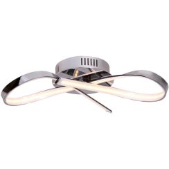 MaxLight Infinity lámpara de techo 1x14 W cromo C0099