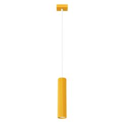 Sollux Lighting Karbon lámpara colgante 1x10 W amarillo SL.2334