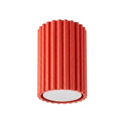 Sollux Lighting Karbon lámpara de techo 1x10 W rojo SL.2330