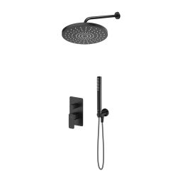 Conjunto grifo de bañera y ducha Oltens Hadsel 34108300, ducha con efecto lluvia Oltens Alvo 37011300, 39400300, 39304300, 37102300, 37200300