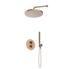 Conjunto grifo de bañera y ducha Oltens Katla 34600610, ducha con efecto lluvia Oltens Alvo 37011610, 39402610, 39304610, 37102610, 37200610