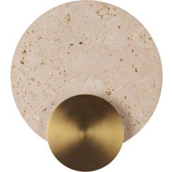 MaxLight Travertino lámpara de pared 1x10 W oro W0480