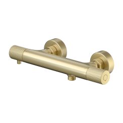 Cersanit Zen grifo para ducha a pared con termostato oro S1001-154