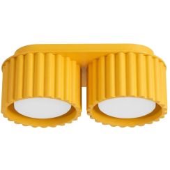 Sollux Lighting Aura lámpara de techo 1x10 W amarillo SL.2417