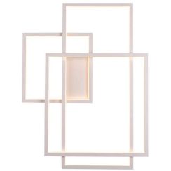 MaxLight Geometric lámpara de pared 1x45 W blanco W0234