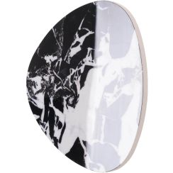 MaxLight Marbles lámpara de pared 1x10 W negro W0392