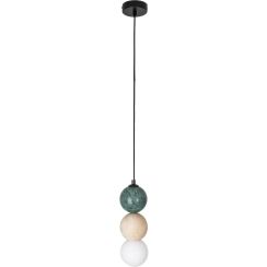 MaxLight Alice lámpara colgante 1x7 W blanco-verde P0665