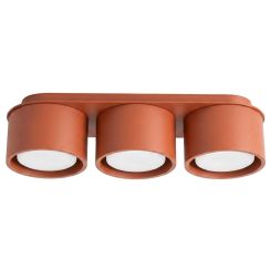Sollux Lighting Modo lámpara de techo 3x10 W rojo SL.2452
