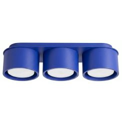 Sollux Lighting Modo lámpara de techo 3x10 W azul SL.2460