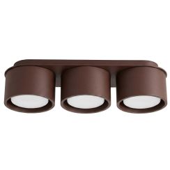 Sollux Lighting Modo lámpara de techo 3x10 W marrón SL.2484