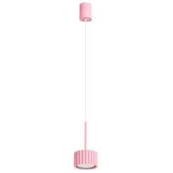 Sollux Lighting Aura lámpara colgante 1x10 W rosa SL.2686