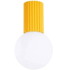 Sollux Lighting Halo lámpara de techo 1x8 W blanco-amarillo SL.2392