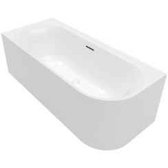 Villeroy & Boch Loop & Friends bañera de pared 180x80 cm oval blanco UBA180LOF9CL00V-RW