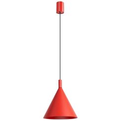 Sollux Lighting Nox lámpara colgante 1x15 W rojo SL.2533