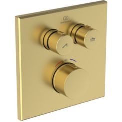 Ideal Standard Ceratherm Navigo grifo para ducha empotrado con termostato oro A8581A2