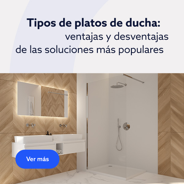 Tipos de platos de ducha