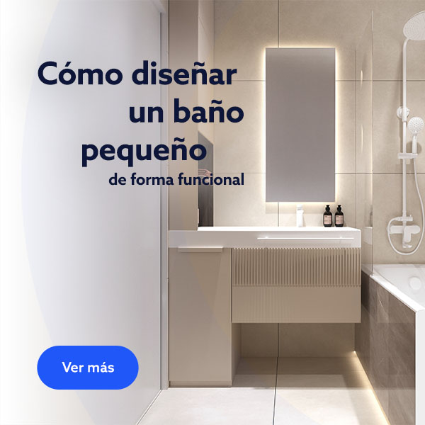 Cómo diseñar un baño pequeño de forma funcional