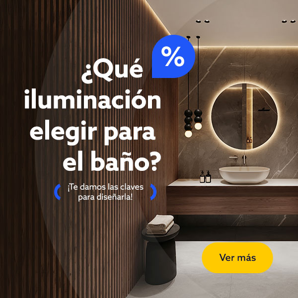 &iquest;Qu&eacute; iluminaci&oacute;n elegir para el ba&ntilde;o?