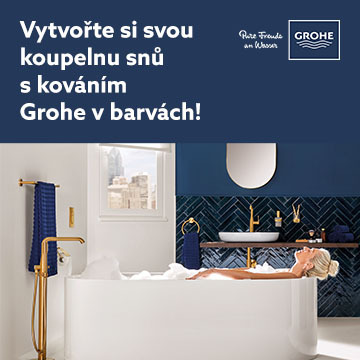 Armatury GROHE v barv&aacute;ch